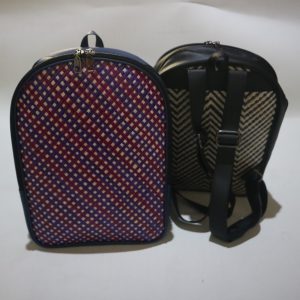 Pandan weave backpack made from intricately woven pandan leaves, offering a natural and eco-friendly design for everyday use.