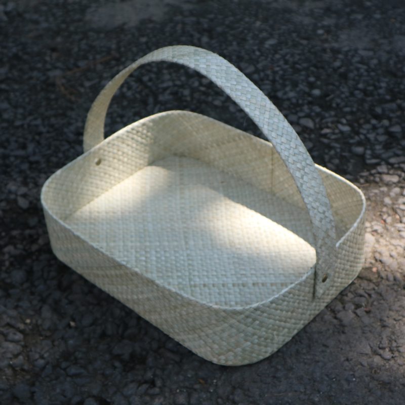 Keranjang Buah Anyaman Natural