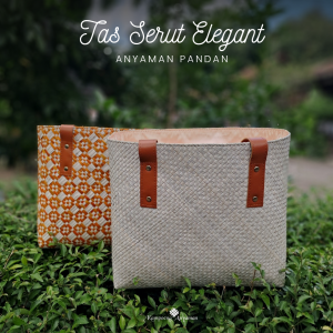 Tas serut anyaman elegan premium dengan desain eksklusif, terbuat dari bahan berkualitas tinggi. Ringan, praktis, dan stylish untuk berbagai kesempatan