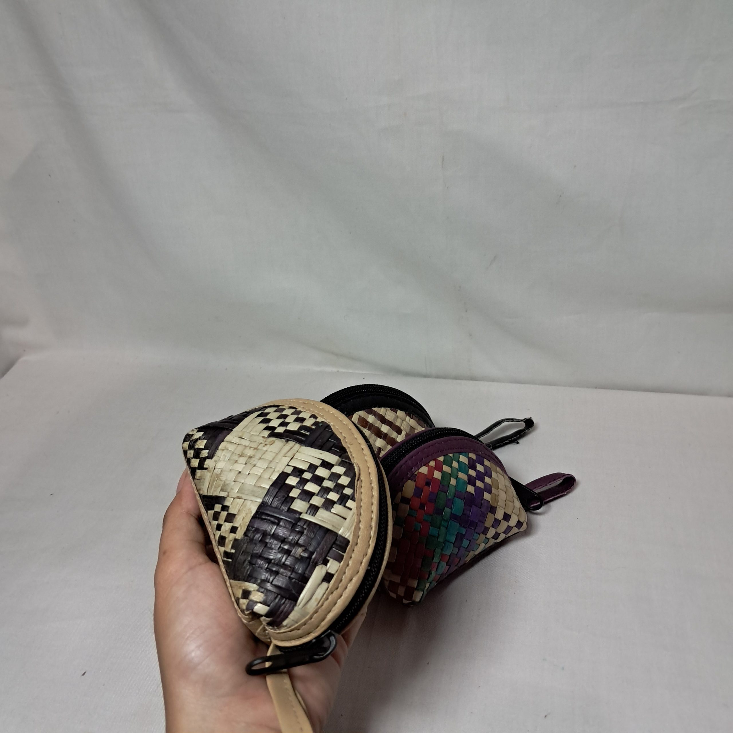 Dompet Keong mini Anyaman Pandan - Gambar 2